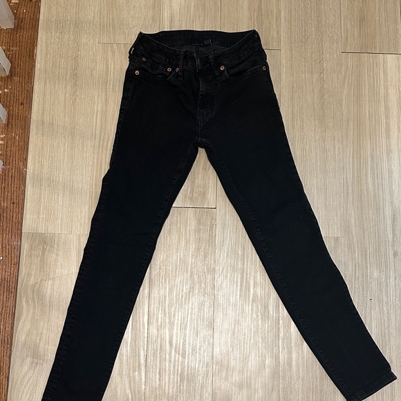 American Eagle Outfitters Black Skinny Jeans - Picture 1 of 4
